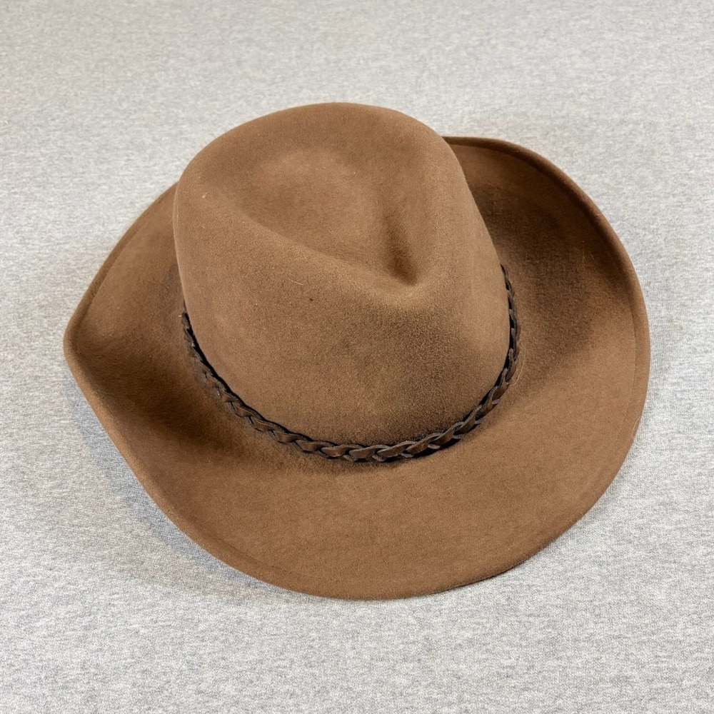 Bailey Switchback Cowboy Hat Brown LiteFelt Wool Packable Western Water Repel